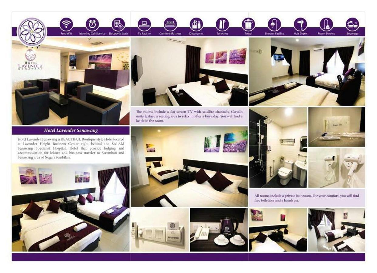Hotel Lavender Senawang Seremban Esterno foto