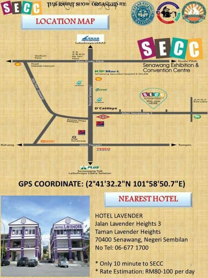 Hotel Lavender Senawang Seremban Esterno foto